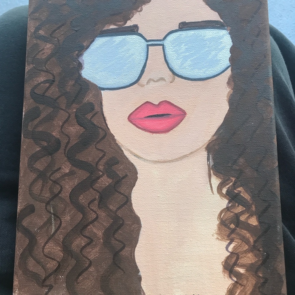 Acrylic painting